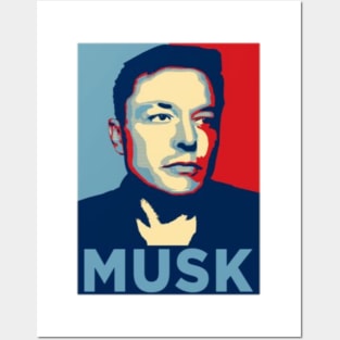 Musk Posters and Art